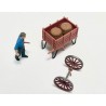 Worker with hand cart. PREISER 28131