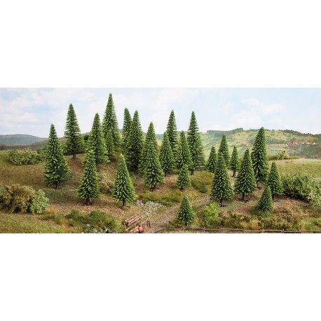 10 Model Spruce Trees. NOCH 32925