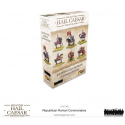 Hail Caesar Epic Battles: Republican Roman commanders.