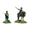 Union Officers standing (foot & mounted) B. Black Powder.