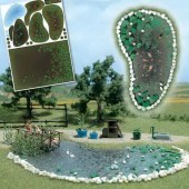 Garden pond set. BUSCH 1210