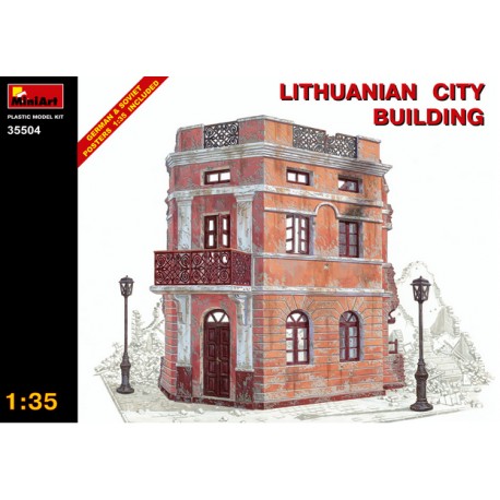 Lithuanian city building.