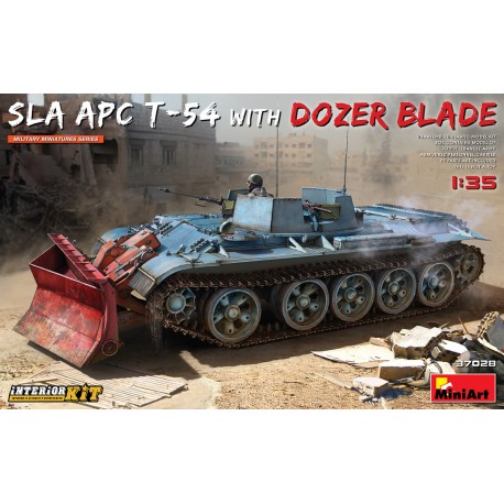 SLA APC T-54 with Dozer Blade. Interior Kit.