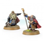 Balin, King of Moria, and Flói Stonehand.