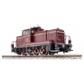 Locomotiva diesel V60, DB. Com som e fumaça.