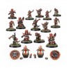 Equipo del Caos Dwarf de Blood Bowl: Zharr-Naggrund Ziggurats.