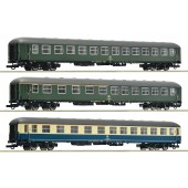 Set de 3 coches D 377 "Hispania-Express", DB.