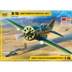 Caza soviético Polikarpov I-16.