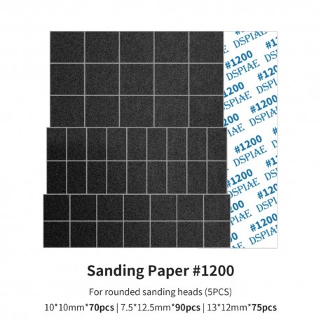 Sanding paper, 1200g.