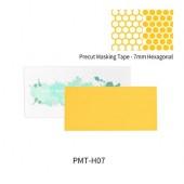 Masking tape, 5 mm hexagonal.