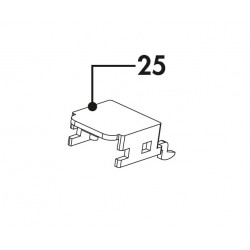 Tapa sinfín negro para 353.