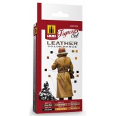 Leather figures set.