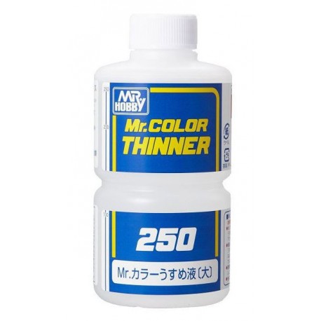 Diluyente para pinturas Gunze. 250 ml. MR COLOR T103