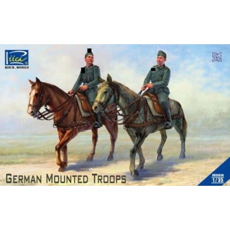 German mounted troops.