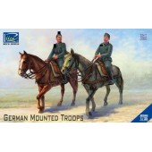 German mounted troops.