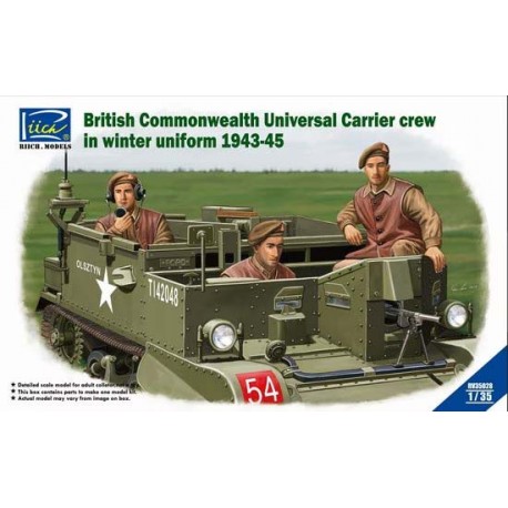 British Commonwealth Universal Carrier crew.