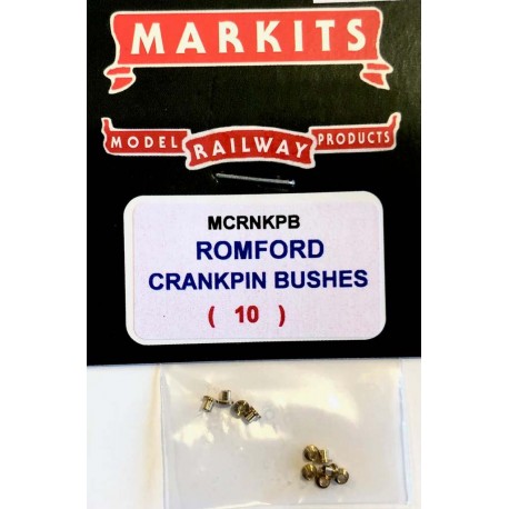 Casquillos para ejes de 2mm (x12). MARKITS MRAXFB227