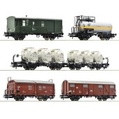 5-piece set: Goods train, DB.