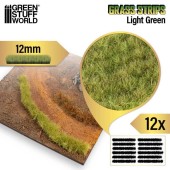 Grass strips 12 mm, light green.