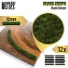 Grass strips 12 mm, dark green.