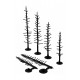 Pine armatures, 100-150 mm.