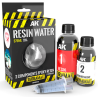 Resin water 2 components epoxi resin (375 ml).