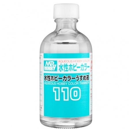 Aqueous Thinner for Gunze. 110 ml.