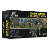 Peloton d’infanterie vétéran allemand. Bolt Action.