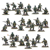 German Veteran Infantry Platoon. Bolt Action.