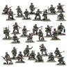 German Veteran Infantry Platoon. Bolt Action.