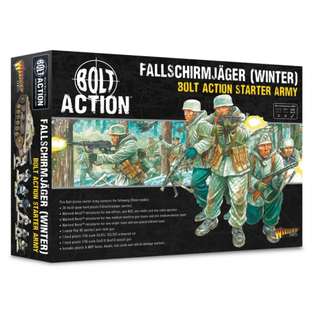 Ejército inicial Fallschirmjäger (invierno). Bolt Action.