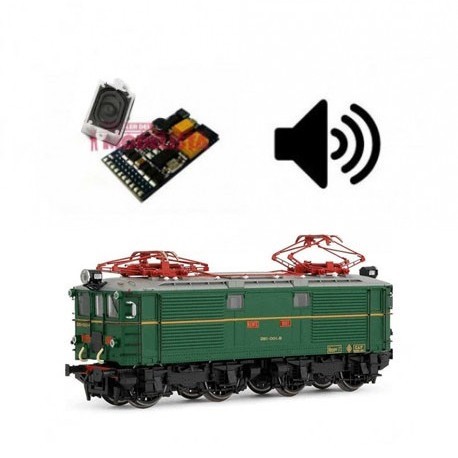 Decoder con sonido para la 281 de RENFE.