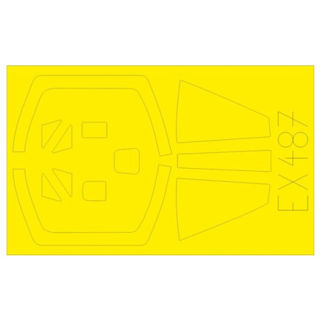 Masque aérographe pour Mirage III E.