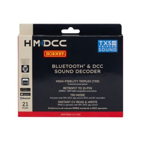 Bluetooth-Sound-Decoder - DCC. 21MTC-Anschluss.