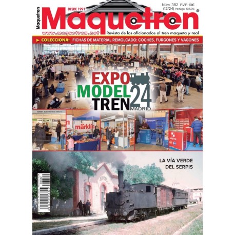 Revista Maquetren, nº 382.