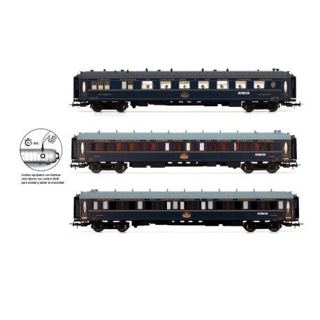 Set of 3 "Sud-Expreso", CIWL.