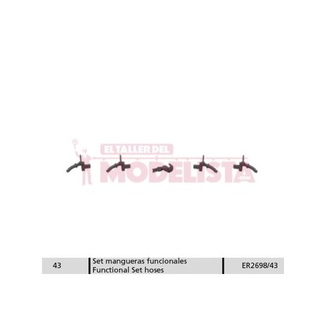 Jeu de tuyaux fonctionnels pour 269.