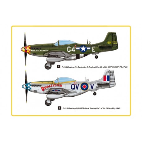 P-51D Mustang IV. HOBBY BOSS 85802