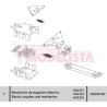 Electric couplers and mechanism for RENFE 277.