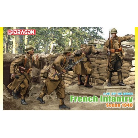 French Infantry in Sedan, 1940. DRAGON 6738