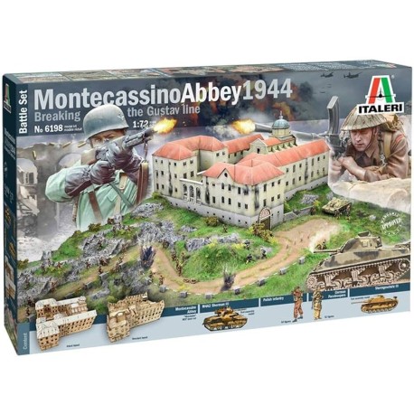 Schlacht von Monte Cassino, 1944. | Beschädigte Box.