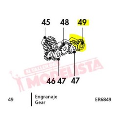 Ingranaggio per 353/354.