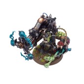 Big Mek Ork avec canon shokk atake.