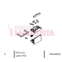 PCB light board for RENFE 440.