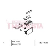 Placa de luz PCB para RENFE 440.