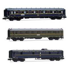 Set de 3 coches "Sud-Expreso". CIWL.