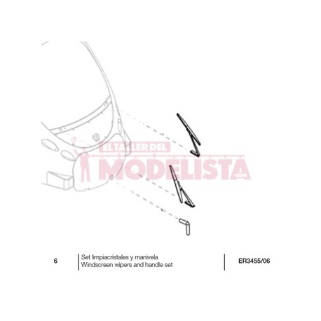 Set aus Fensterreiniger und Kurbel, CIVIA.