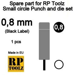 Spare part for punch and die set. 0.8 mm