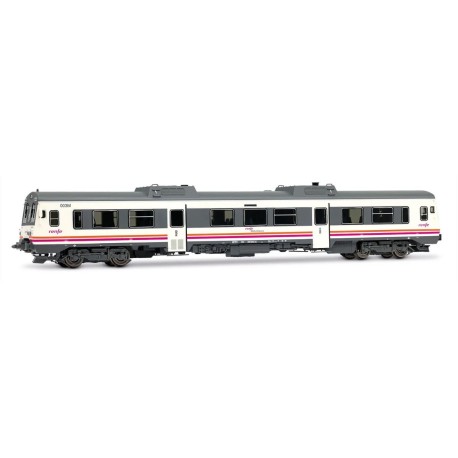 Autorail diesel « Tamagochi », 596-003. Moyenne distance. RENFE. Son.