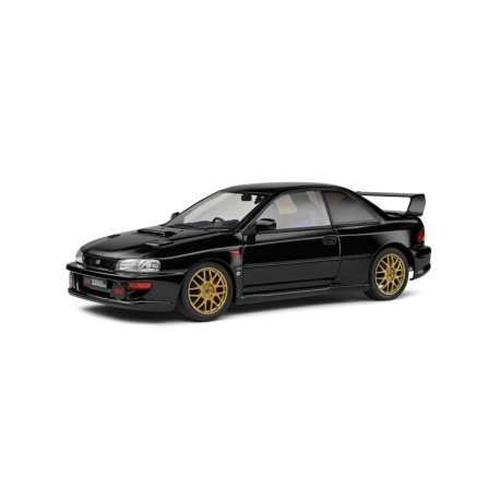 Subaru Impreza 22B, 1998, negro.